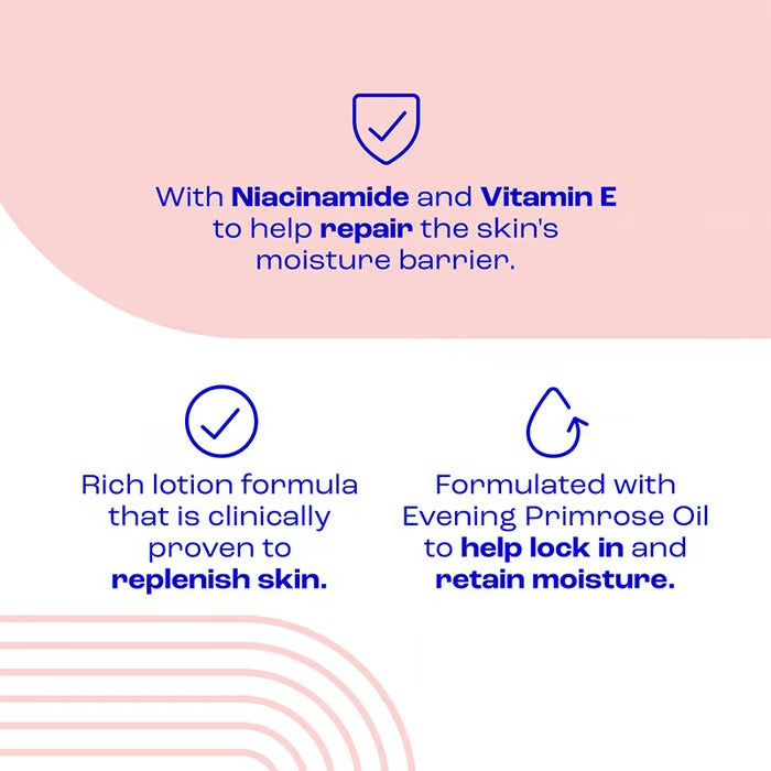 E45 Rich 24h Body Lotion Moisturiser with Primrose Oil – 400ml