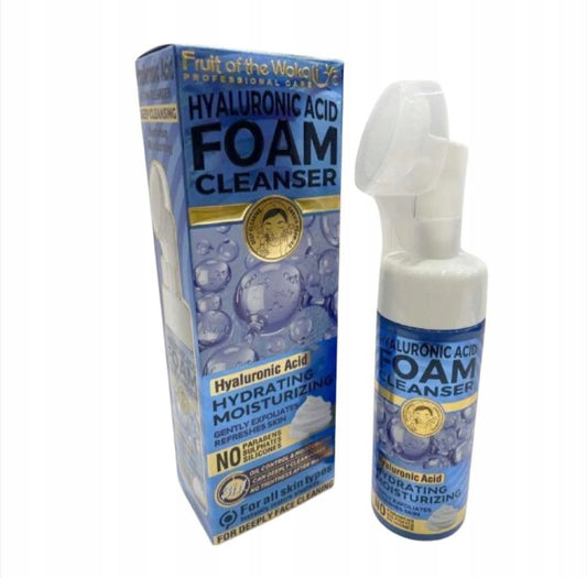 Fruit Of The Wokali Hyaluronic Acid Foam Cleanser