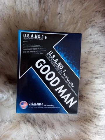GoodMan Natural Male Enhancement & Sexual Health Capsules-60 CAPSULES