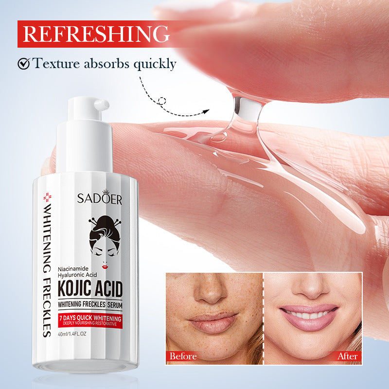 SADOER Kojic Acid Whiten Freckles Face Serum