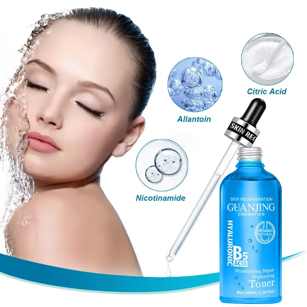 Guanjing Hyaluronic Acid B5 Moisturizing Repair Brightening Toner – 100ml