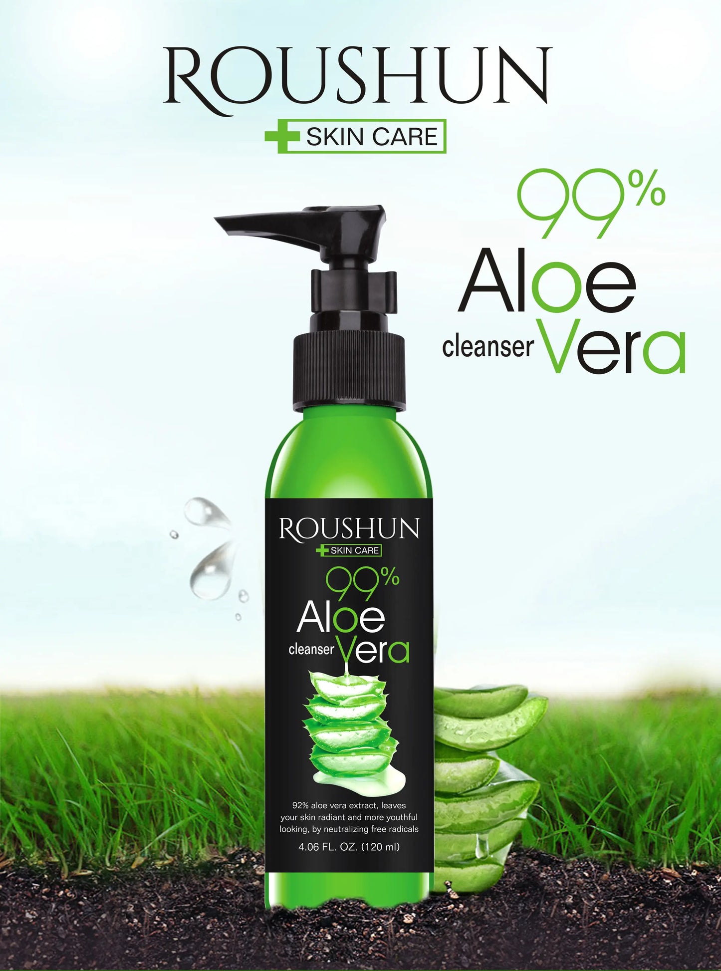 Roushun Aloe Vera Cleanser