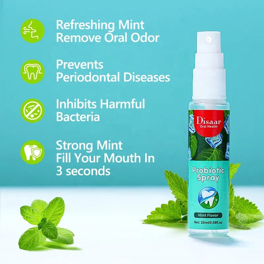 Disaar Mouth Probiotic Spray-Mint Flavor