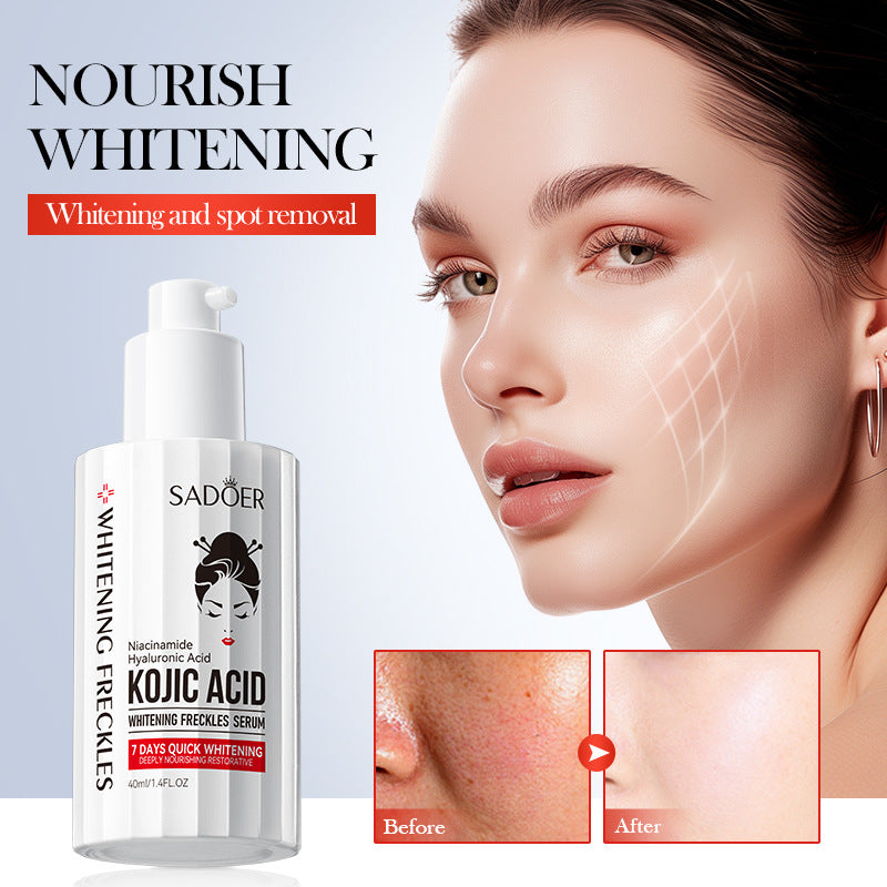 SADOER Kojic Acid Whiten Freckles Face Serum