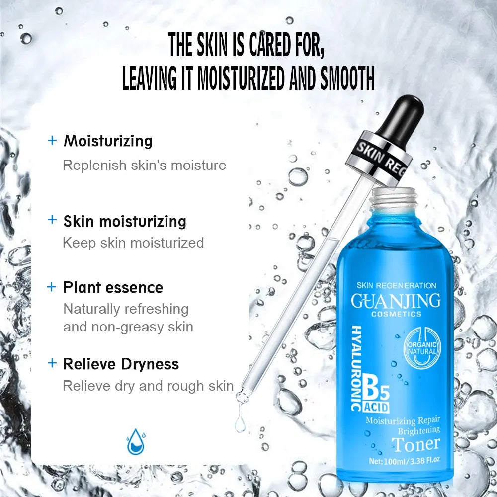 Guanjing Hyaluronic Acid B5 Moisturizing Repair Brightening Toner – 100ml
