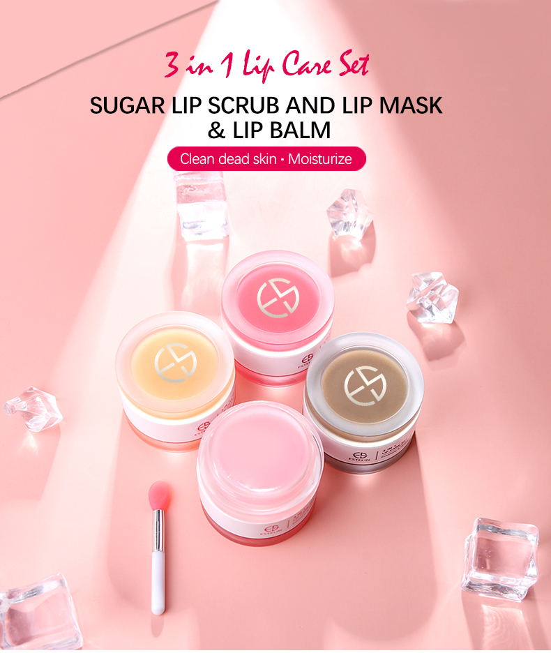 ESTELIN 3in1 Lip Care Set(Coffee)