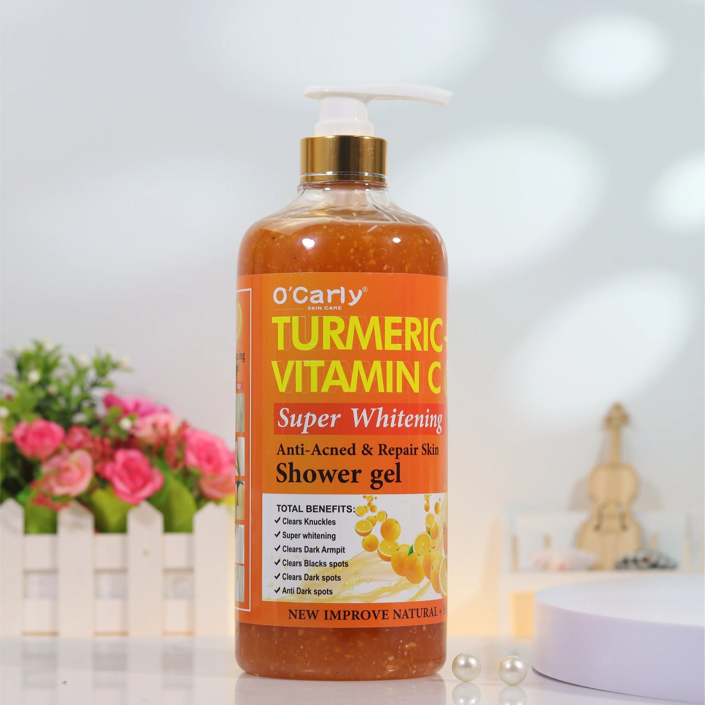 O'Carly Turmeric + Vitamin C Shower Gel