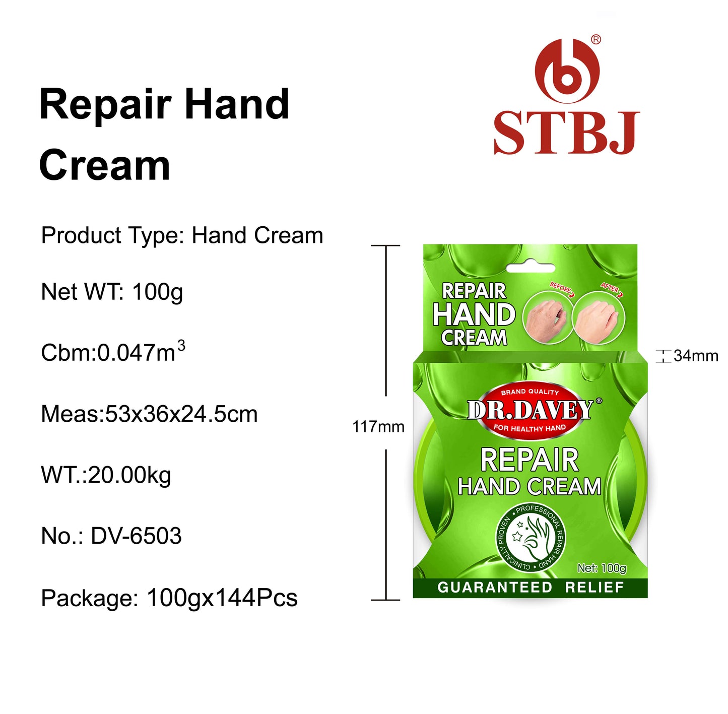Dr. Davey Repair Hand Cream