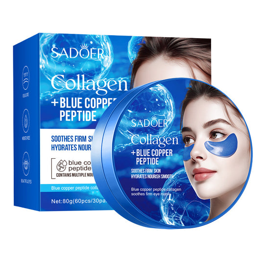 SADOER Collagen + Blue Copper Peptide Eye Mask