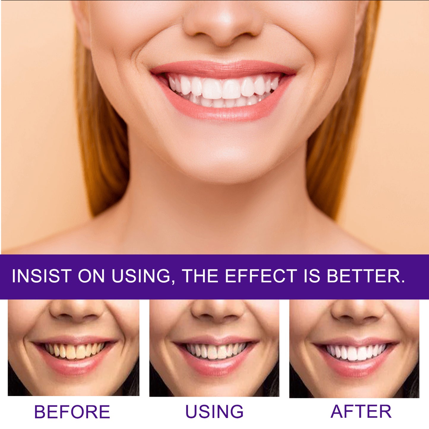 EELHOE Purple Corrector Mouth Foam