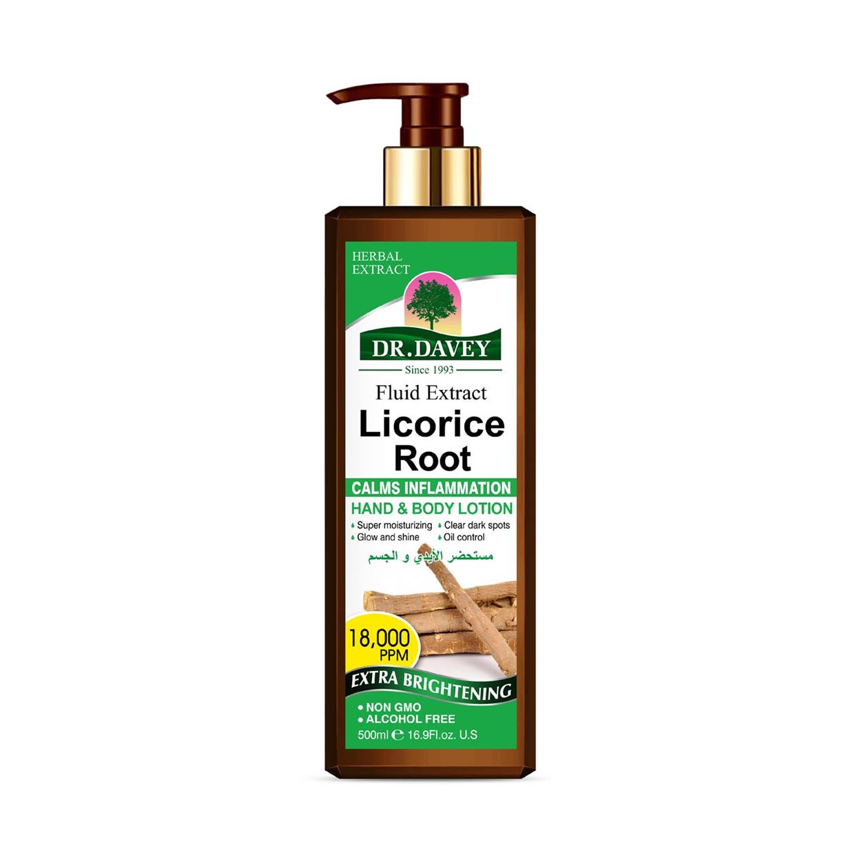 Dr. Davey Licorice Root Hand & Body Lotion