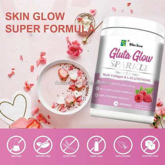 π₯ LIMITED DEAL β Winstown Gluta Glow Sparkle | Brightens Skin + Strengthens Hair & Nails + Boosts Immunity | KSh 5,500