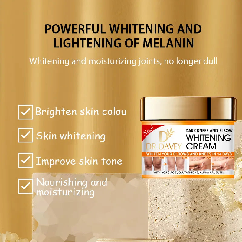 Dr. Davey Dark Knees and Elbows Whitening Cream (350ml)