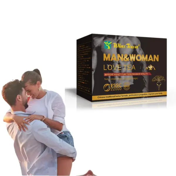 Winstown Man & Woman Love Tea