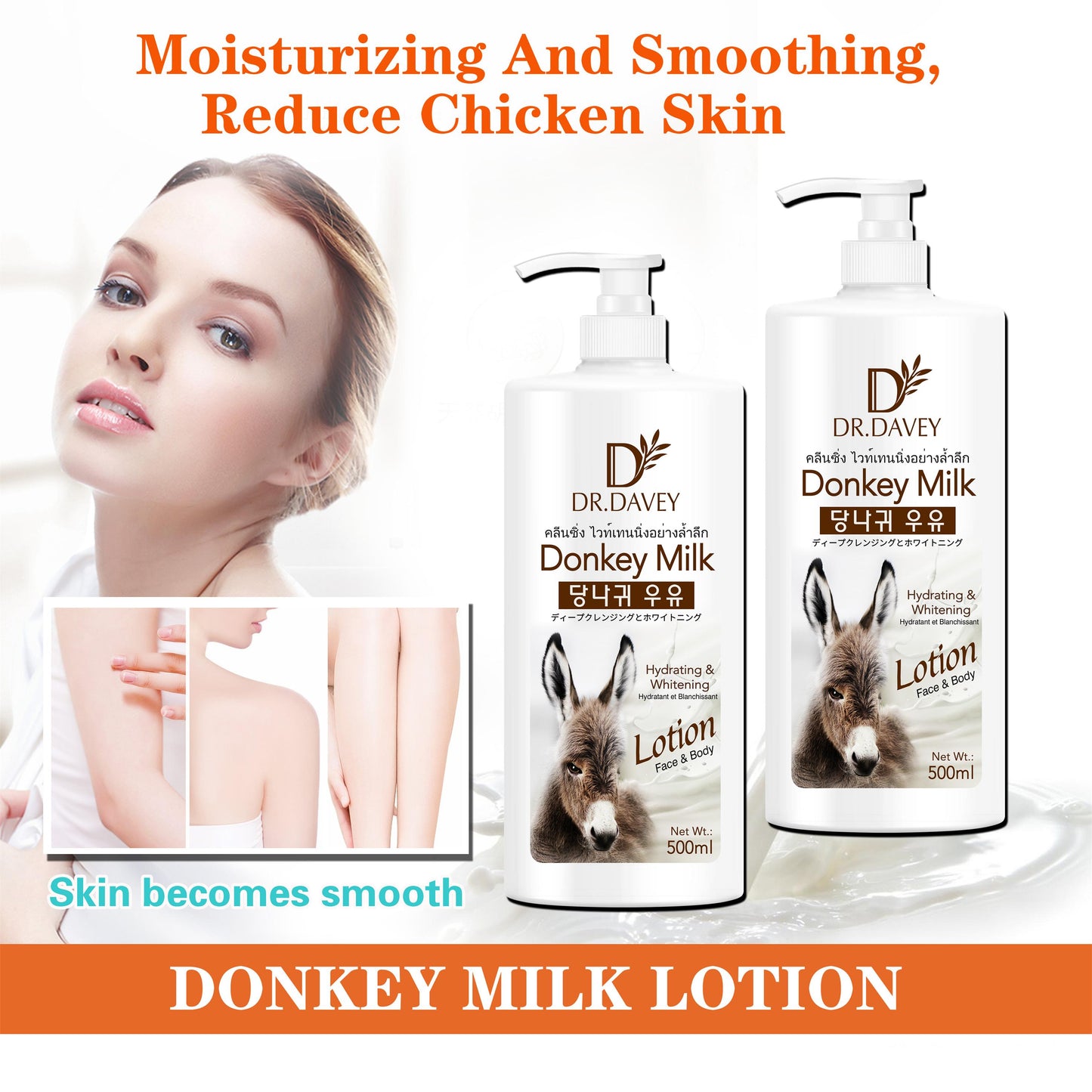 Dr. Davey Donkey Milk Lotion
