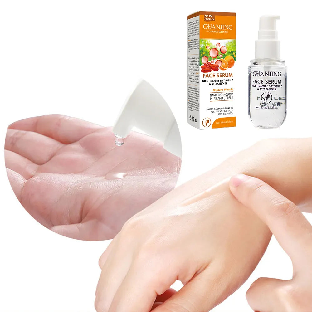 Guanjing Face Serum with Nicotinamide, Vitamin C & Astaxanthin – 45ml