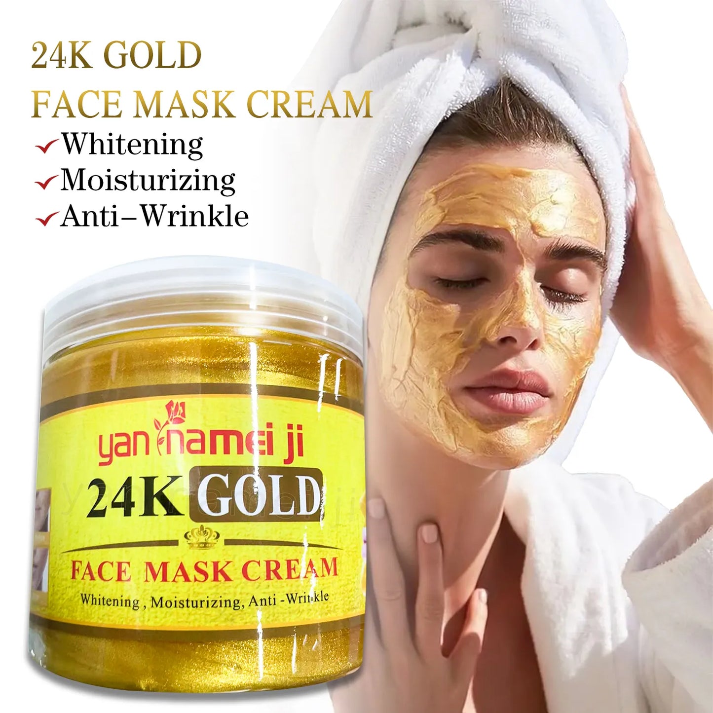 Yan Namei Ji 24K Gold Face Mask Cream