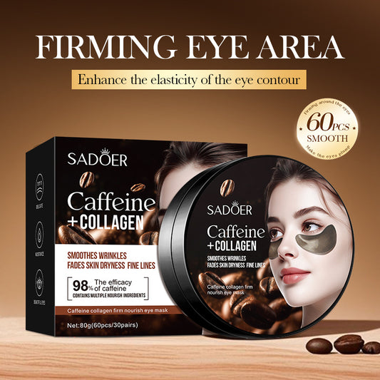 SADOER Caffeine + Collagen Eye Mask