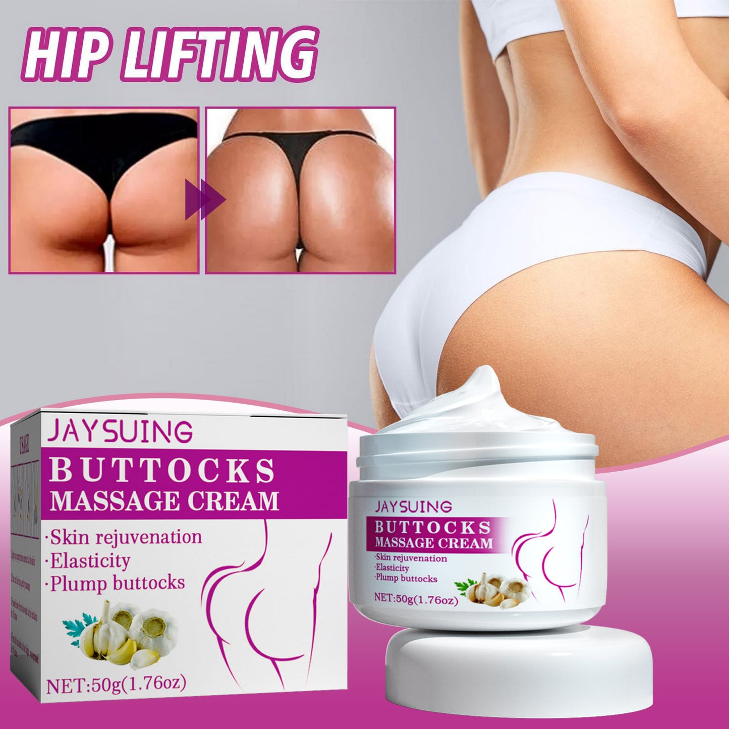 Jaysuing Buttocks Massage Cream