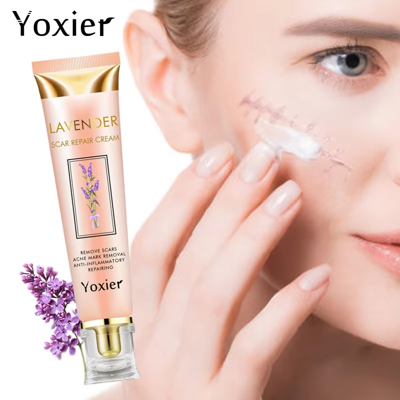 Yoxier Lavender Scar Repair Cream For all Scar Types, Stretchmarks Acne Scars, CS scars, Burns etc