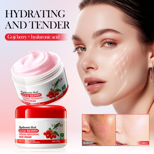 SADOER Hyaluronic Acid Goji Berry Firming Repairing Face Cream