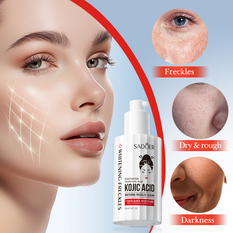 SADOER Kojic Acid Whiten Freckles Face Serum