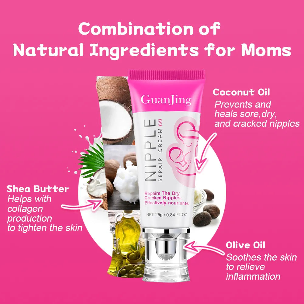 Guanjing Natural Repair Breast Nipple Cream – 25g