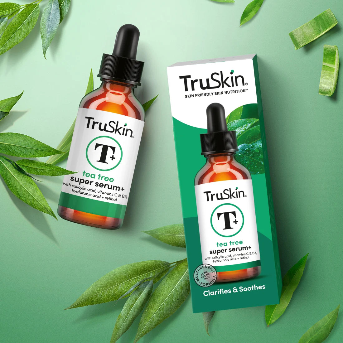 TruSkin Tea Tree Oil Acne Treatment Serum – 30ml