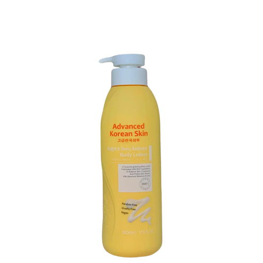 Advanced Korean Skin Bright & Dewy Radiance Body Lotion – 500mL