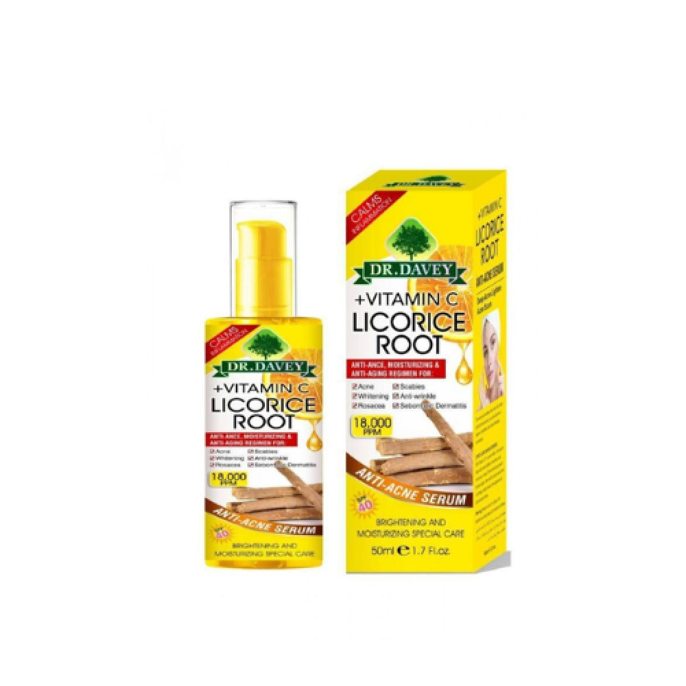 Dr. Davey Vitamin C + Licorice Anti-Wrinkle & Brightening Face Serum