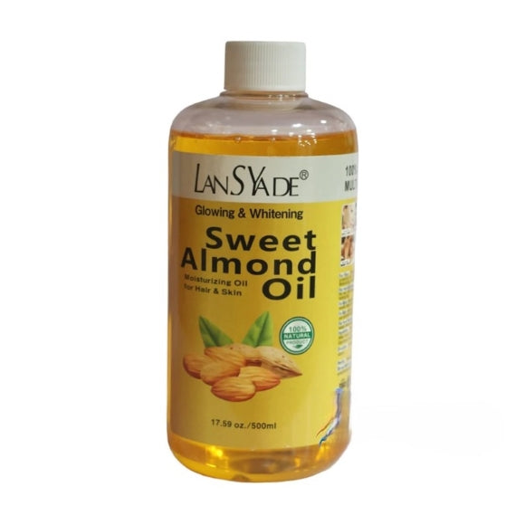 LansYade Glowing & Whitening Sweet Almond Oil