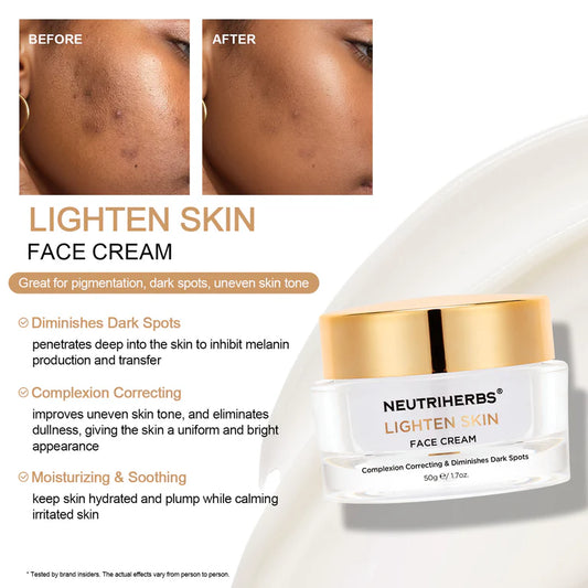 Neutriherbs Brightening and Lightening Skin Face Cream for Dark Skin