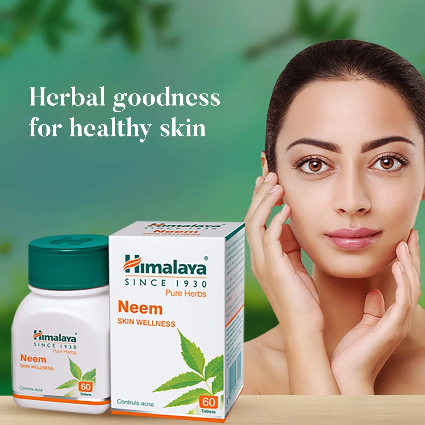 Himalaya Neem Skin Wellness – 60 Tablets