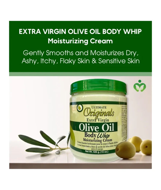 Ultimate Originals Extra Virgin Olive Oil Body Whip Moisturizing Cream