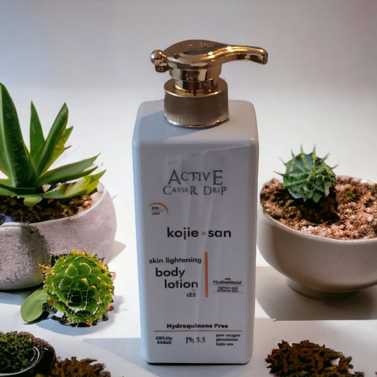 Active Caviar Drip Kojic Acid Skin Lightening Lotion