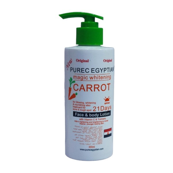 Pure Egyptian Magic Whitening Carrot Lotion – 300ml