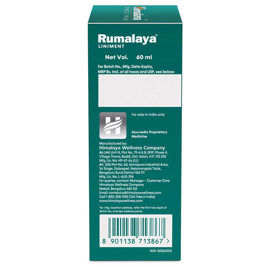 Himalaya Rumalaya Liniment – 60ml