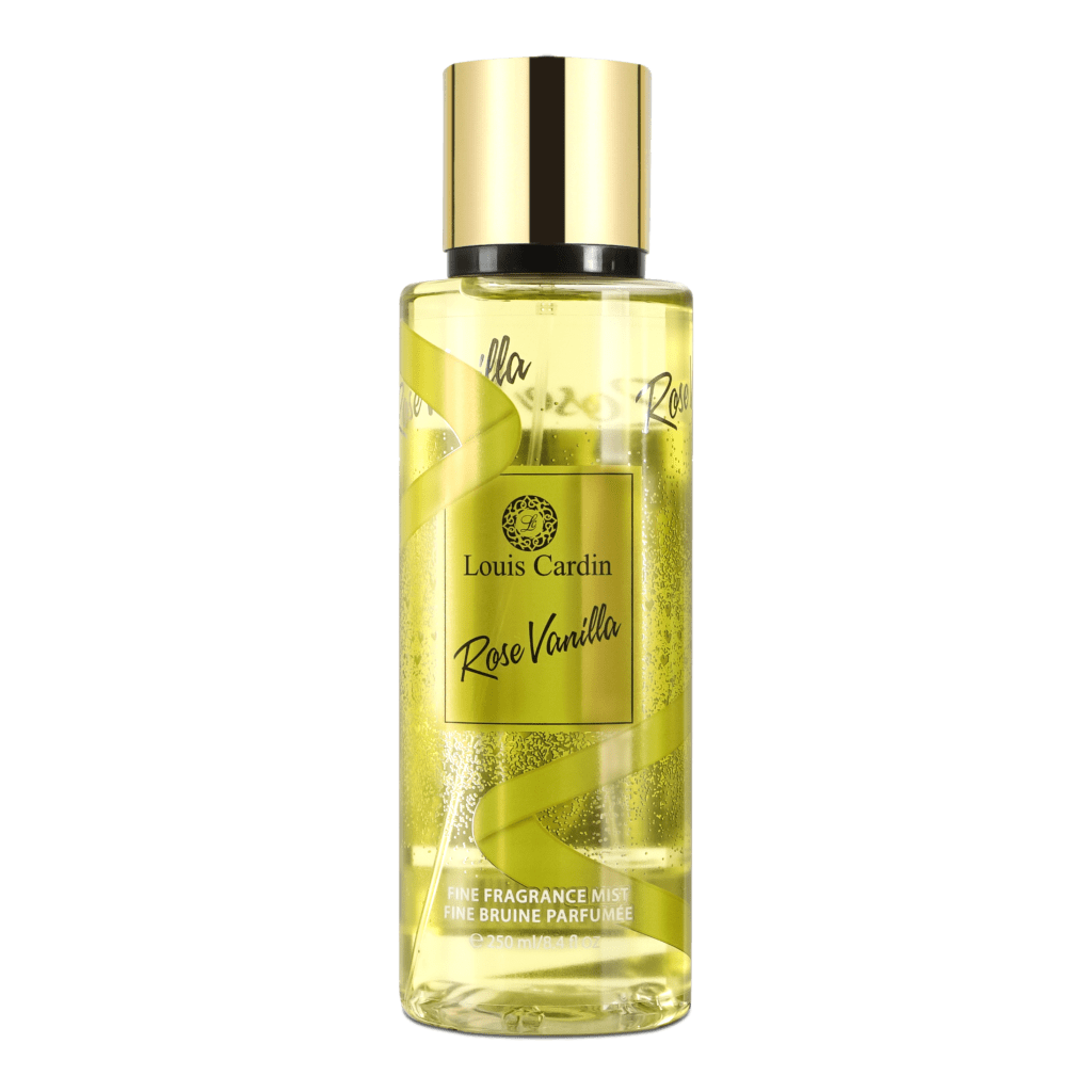 Louis Cardin Rose Vanilla Body Mist – 250ml