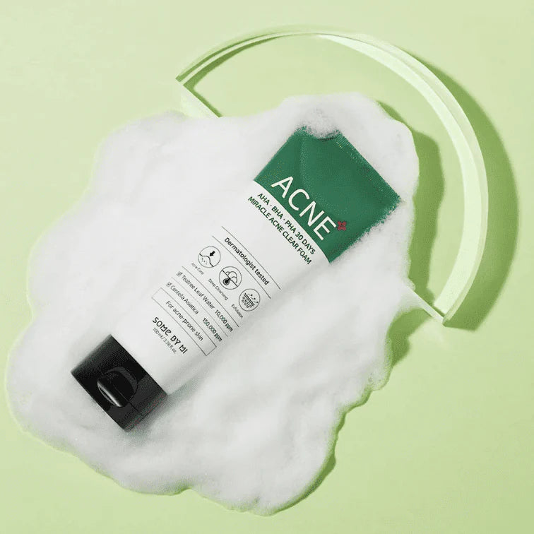 SOME BY MI AHA BHA PHA 30 Days Miracle Acne Clear Foam