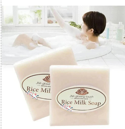 🔥 ORDER 1, WE SEND 3 — Aichun Beauty Natural Rice Milk Soap | Brightening + Dark Spots + Smooth Glowing Skin | KSh 1900