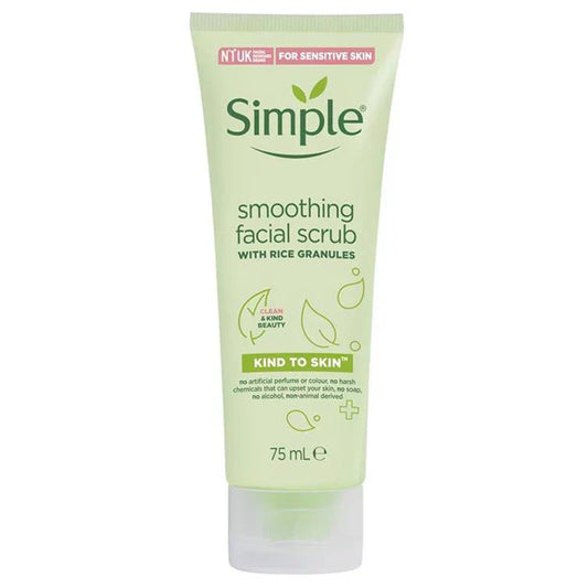 Simple Smoothing Facial Scrub (75ml)