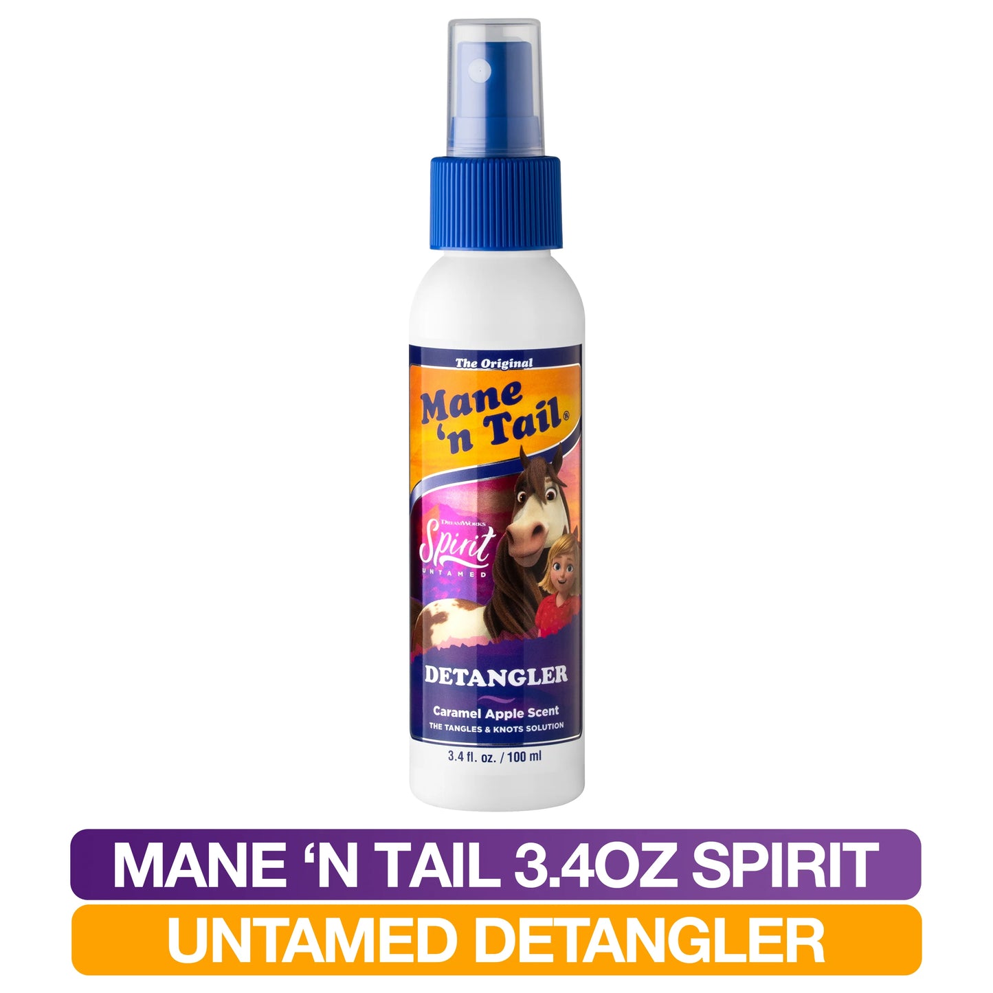 Mane 'n Tail Spirit Untamed Kids Detangler – Caramel Apple Scent