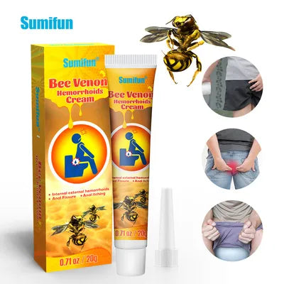 Sumifun Bee Venom Hemorrhoids Ointment Cream
