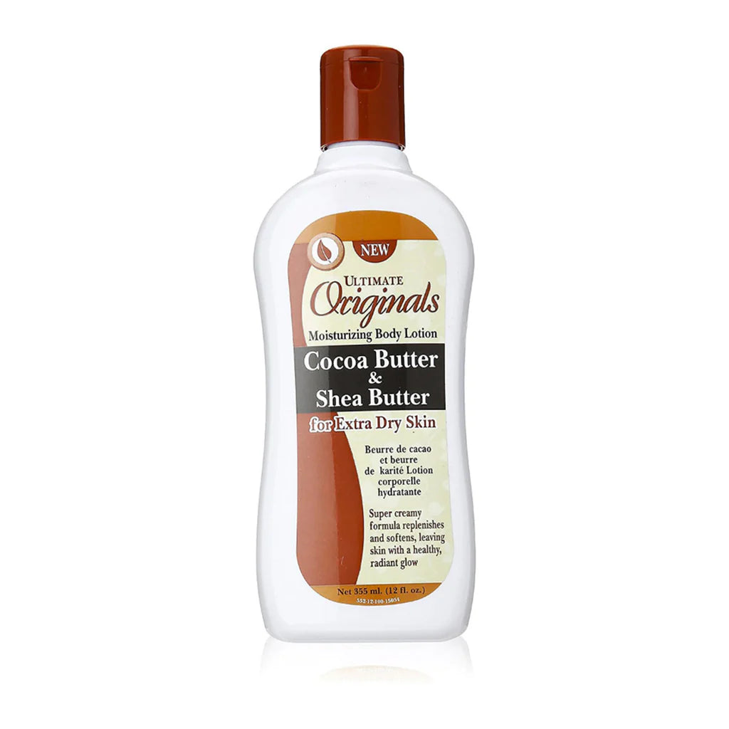 Ultimate Originals Cocoa Butter & Shea Butter Moisturizing Body Lotion (355ml)