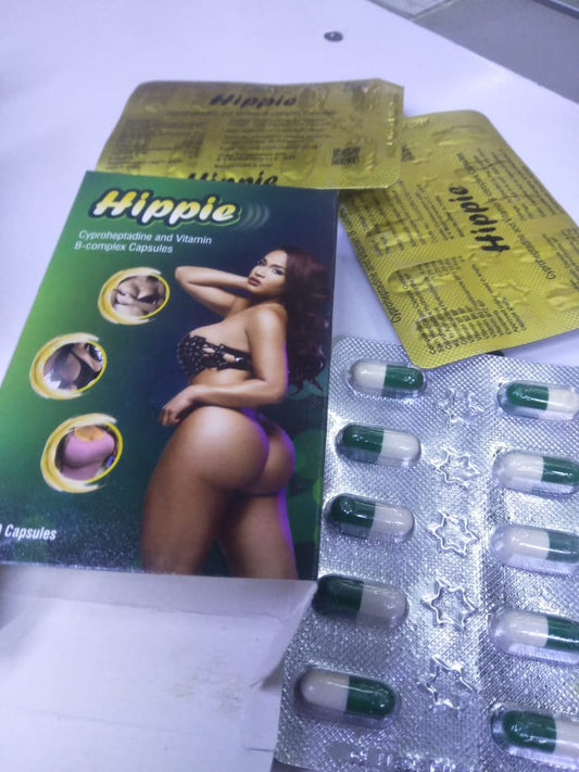 Hippie Cyproheptadine & Vitamin B Complex Capsules – Appetite Booster & Nutritional Support