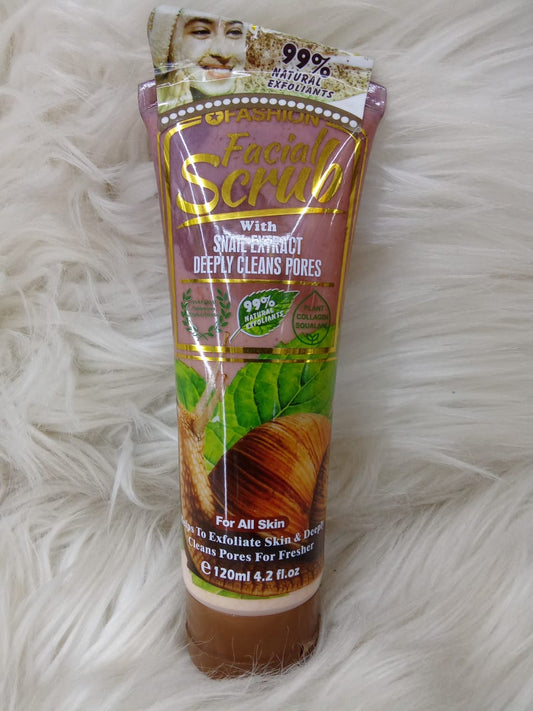 Wokali Facial Scrub with Snail Extract – Deep Cleansing Pores