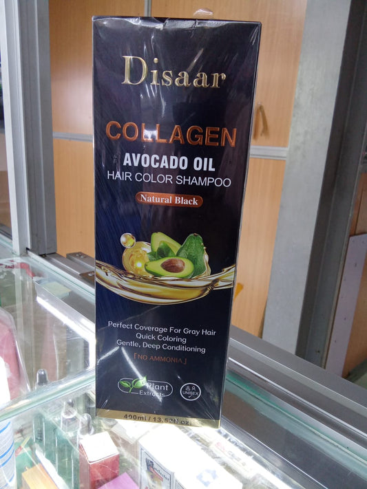 Disaar Collagen Avocado Oil Hair Color Shampoo