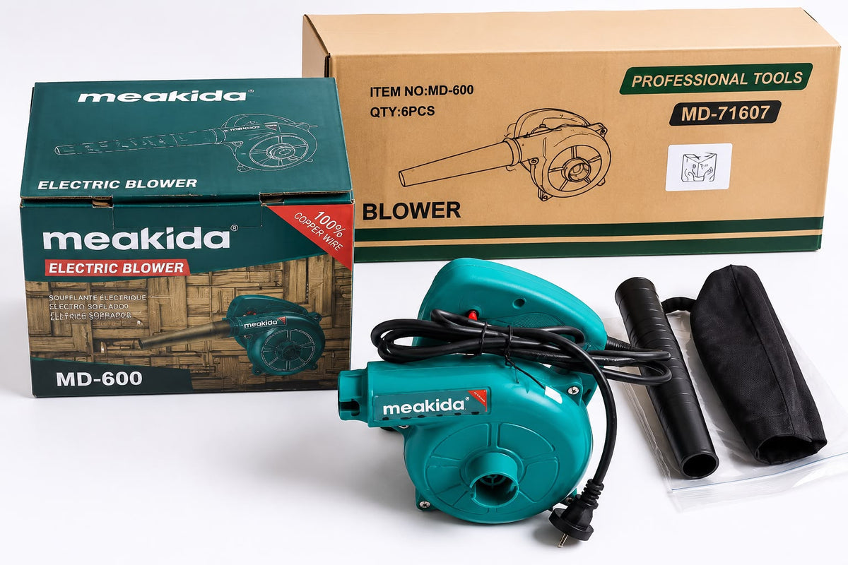 🔥 LIMITED DEAL — MEAKIDA Electric Blower 600W | 2-in-1 Blower + Vacuum | 13,000 RPM + Ergonomic Design | KSh 4250