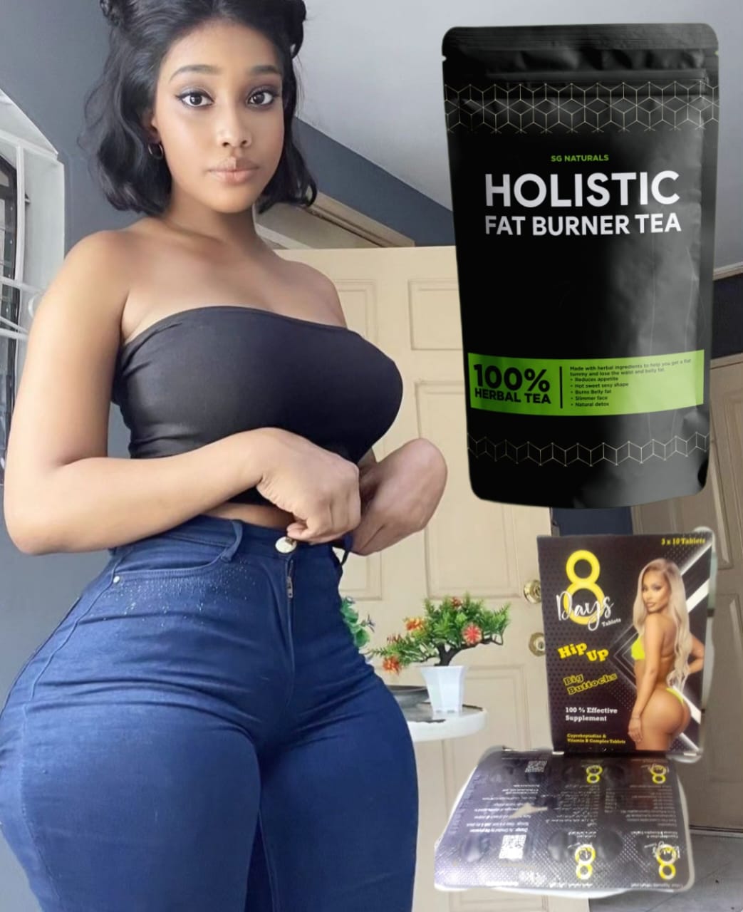 SG NATURALS Holistic Fat Burner Tea 4