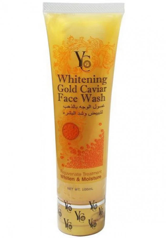 YC Whitening Gold Caviar Face Wash for Men – 100ml